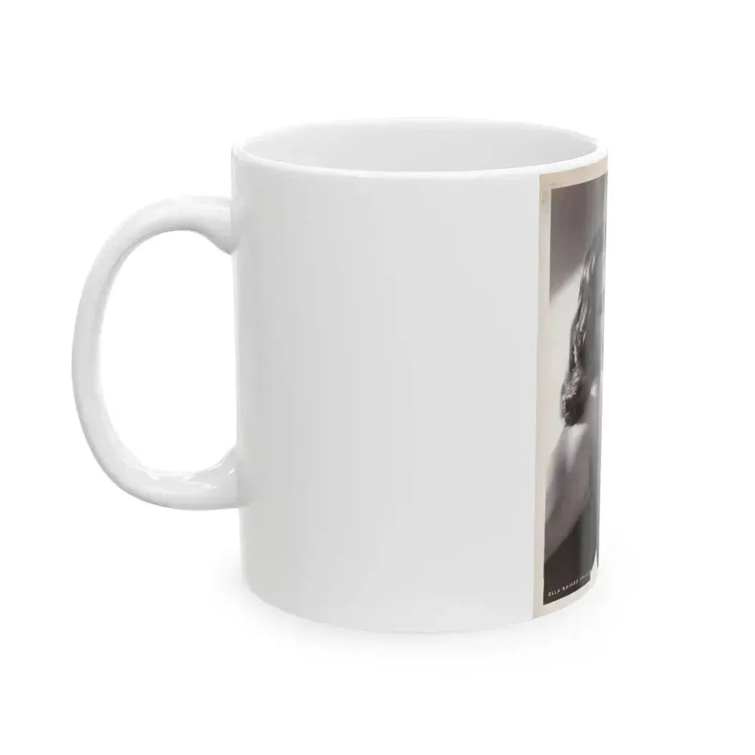 Ella Raines #217 (Vintage Female Icon) White Coffee Mug - Go Mug Yourself