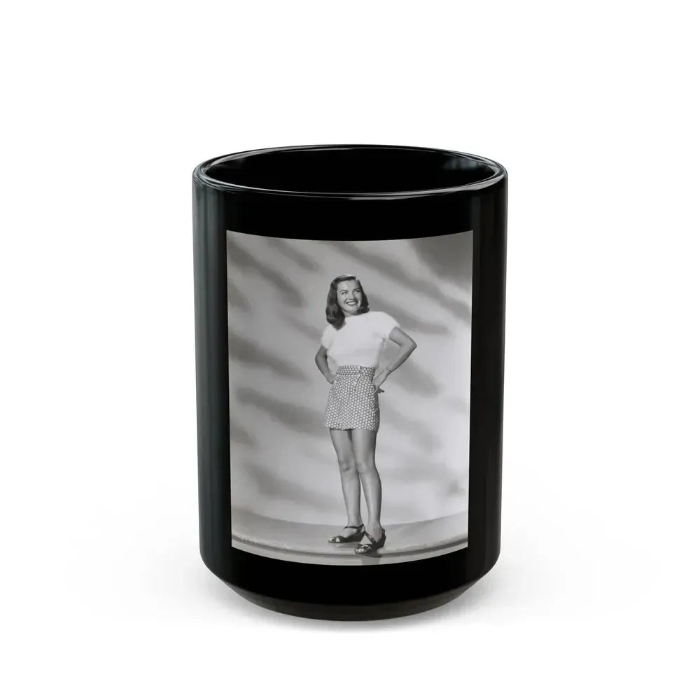 Ella Raines #218 (Vintage Female Icon) Black Coffee Mug 15oz - Go Mug Yourself
