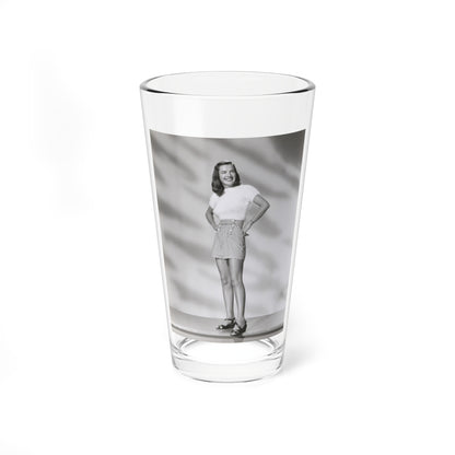 Ella Raines #218 (Vintage Female Icon) Pint Glass 16oz-16oz-Go Mug Yourself