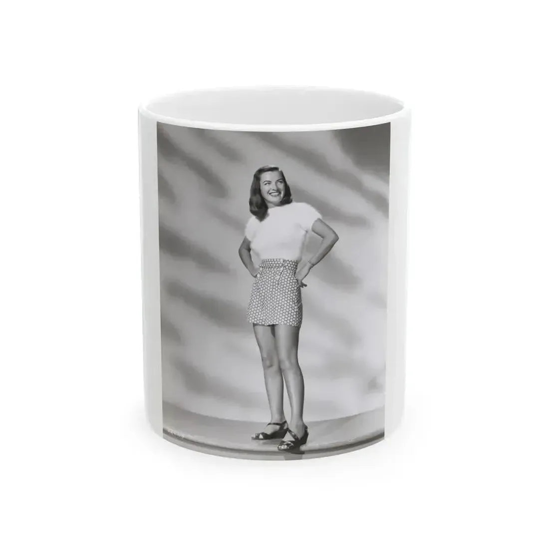 Ella Raines #218 (Vintage Female Icon) White Coffee Mug 11oz - Go Mug Yourself