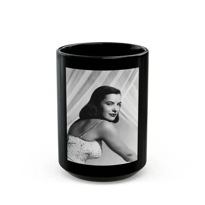 Ella Raines #226 (Vintage Female Icon) Black Coffee Mug 15oz - Go Mug Yourself