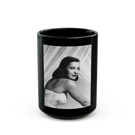 Ella Raines #226 (Vintage Female Icon) Black Coffee Mug 15oz - Go Mug Yourself