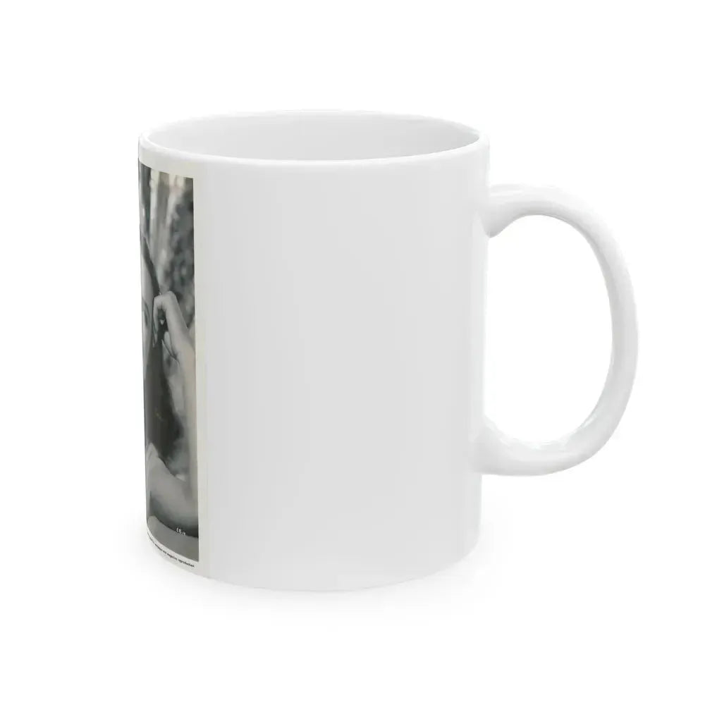 Ella Raines #238 (Vintage Female Icon) White Coffee Mug - Go Mug Yourself
