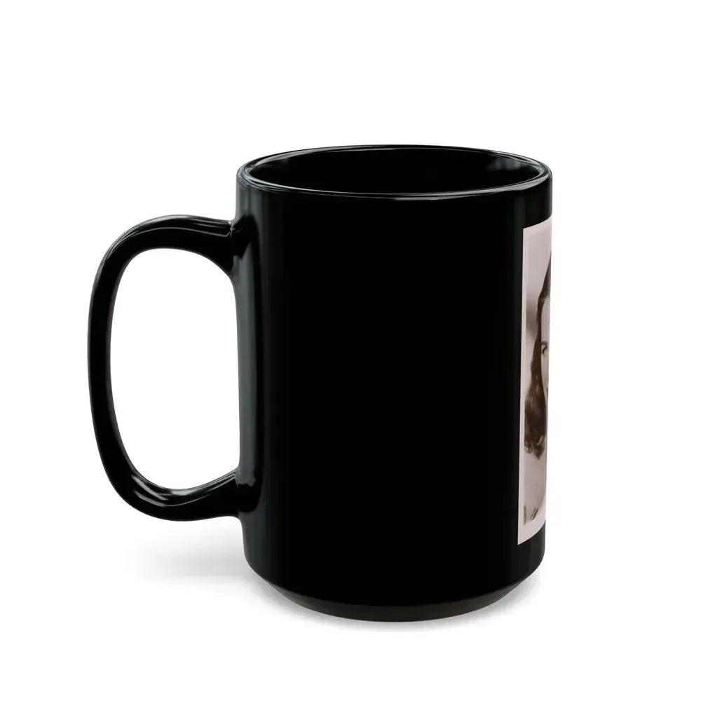 Ella Raines #239 (Vintage Female Icon) Black Coffee Mug - Go Mug Yourself