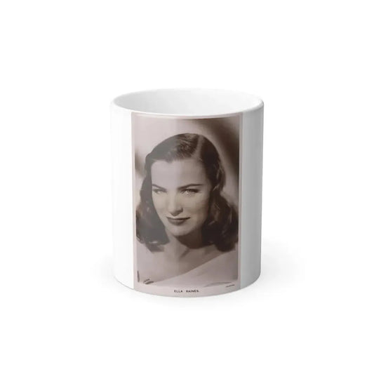 Ella Raines #239 (Vintage Female Icon) Color Changing Coffee Mug 11oz - Go Mug Yourself