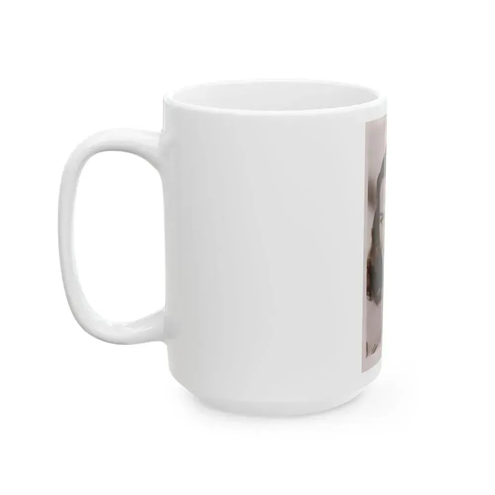 Ella Raines #239 (Vintage Female Icon) White Coffee Mug - Go Mug Yourself