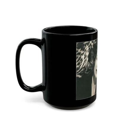 Ella Raines #240 (Vintage Female Icon) Black Coffee Mug - Go Mug Yourself