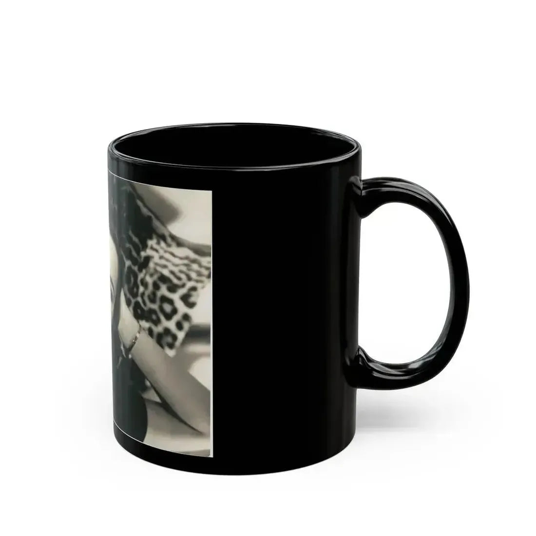 Ella Raines #240 (Vintage Female Icon) Black Coffee Mug - Go Mug Yourself