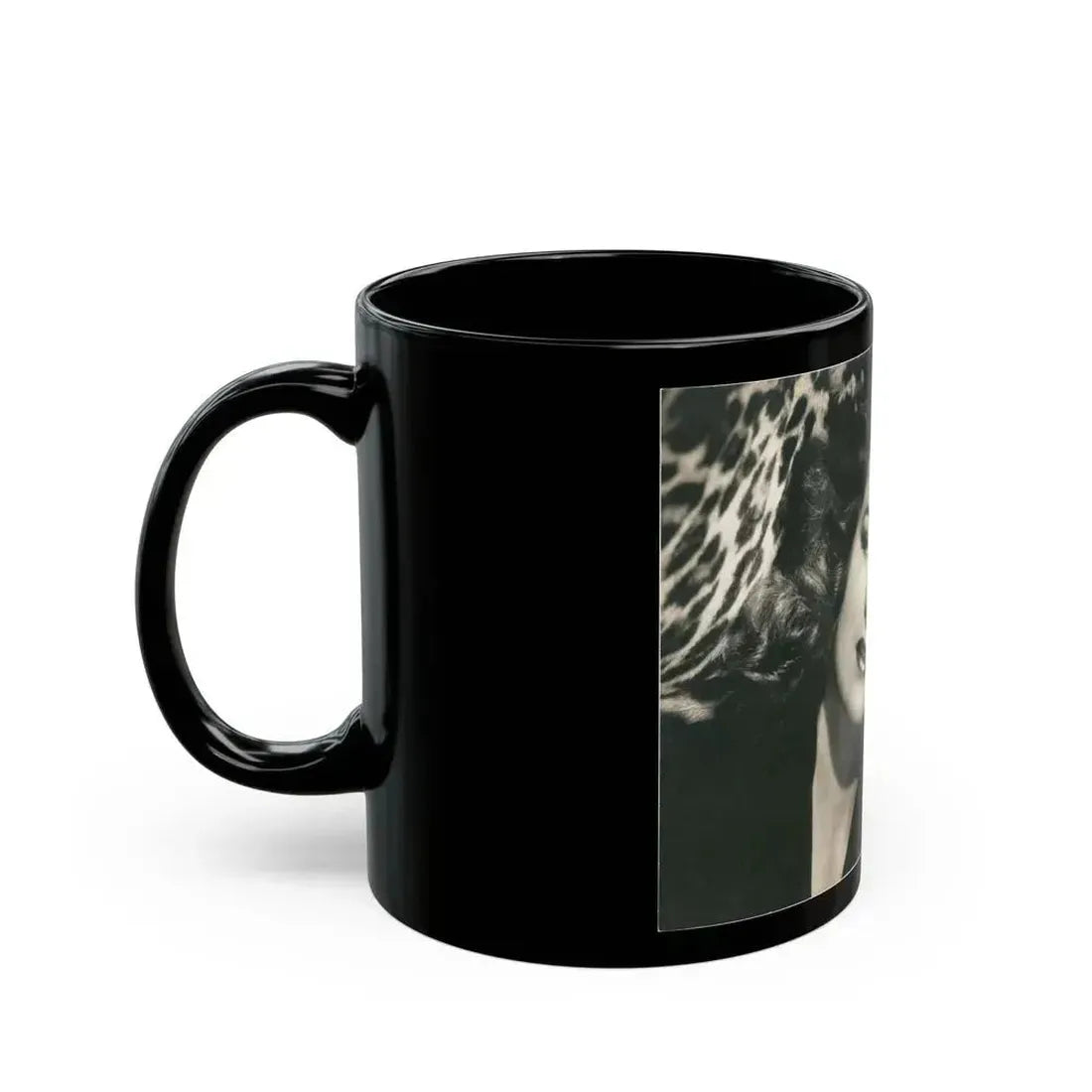 Ella Raines #240 (Vintage Female Icon) Black Coffee Mug - Go Mug Yourself