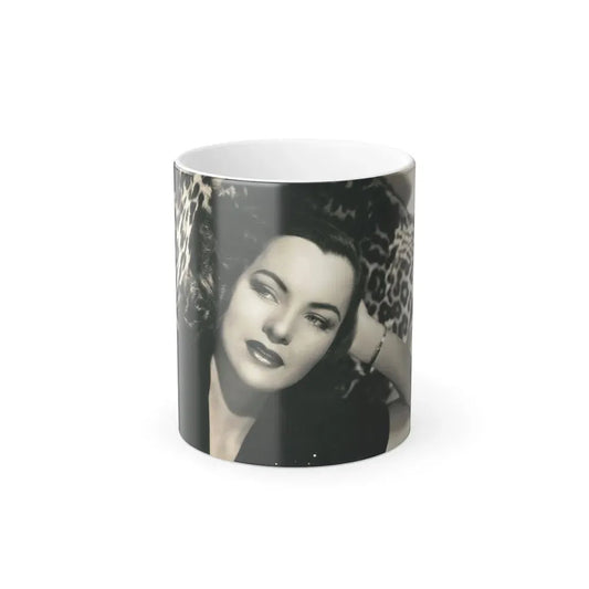 Ella Raines #240 (Vintage Female Icon) Color Changing Coffee Mug 11oz - Go Mug Yourself