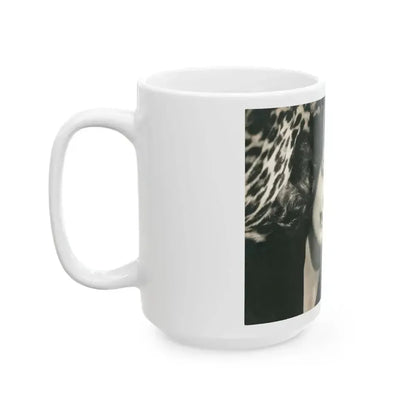 Ella Raines #240 (Vintage Female Icon) White Coffee Mug - Go Mug Yourself