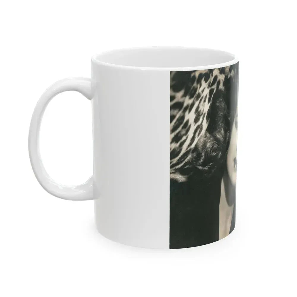 Ella Raines #240 (Vintage Female Icon) White Coffee Mug - Go Mug Yourself