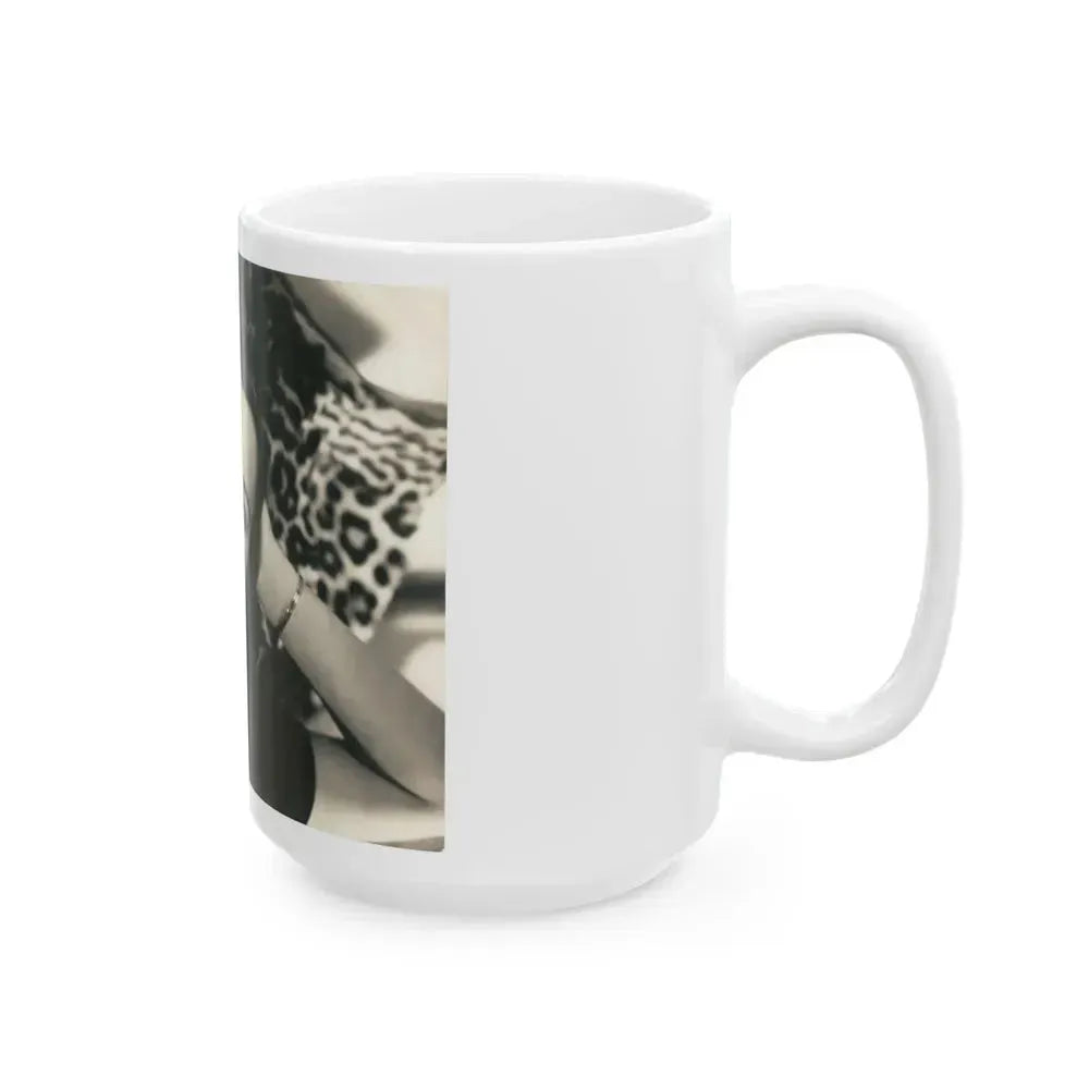 Ella Raines #240 (Vintage Female Icon) White Coffee Mug - Go Mug Yourself