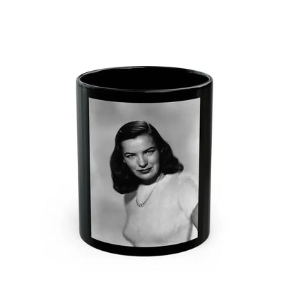 Ella Raines #25 (Vintage Female Icon) Black Coffee Mug 11oz - Go Mug Yourself
