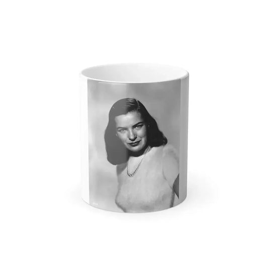 Ella Raines #25 (Vintage Female Icon) Color Changing Coffee Mug 11oz - Go Mug Yourself
