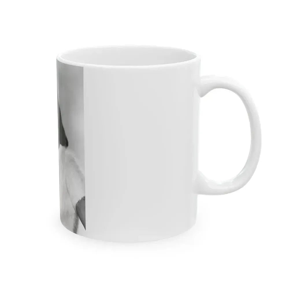 Ella Raines #25 (Vintage Female Icon) White Coffee Mug - Go Mug Yourself
