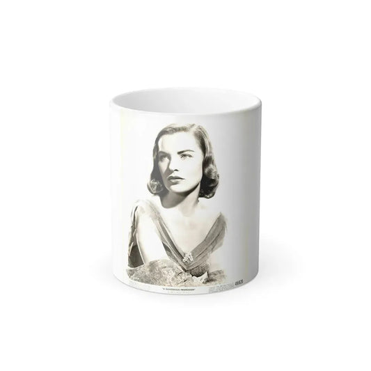 Ella Raines #35 (Vintage Female Icon) Color Changing Coffee Mug 11oz - Go Mug Yourself