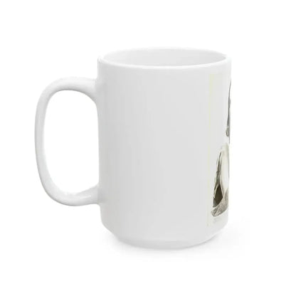 Ella Raines #35 (Vintage Female Icon) White Coffee Mug - Go Mug Yourself