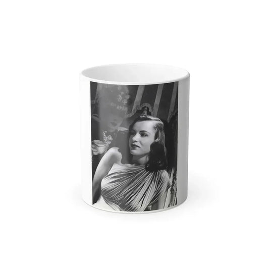 Ella Raines #40 (Vintage Female Icon) Color Changing Coffee Mug 11oz - Go Mug Yourself