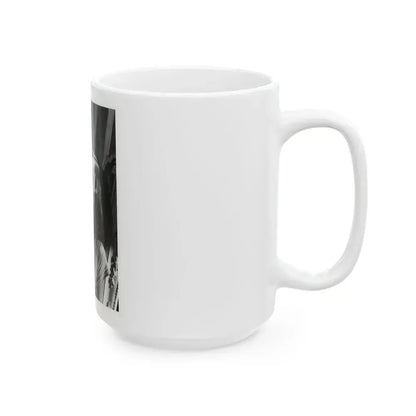 Ella Raines #40 (Vintage Female Icon) White Coffee Mug - Go Mug Yourself