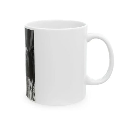 Ella Raines #40 (Vintage Female Icon) White Coffee Mug - Go Mug Yourself