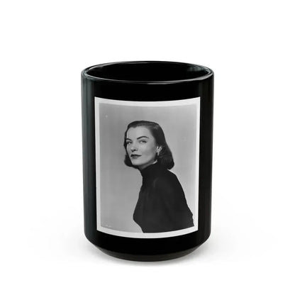 Ella Raines #46 (Vintage Female Icon) Black Coffee Mug 15oz - Go Mug Yourself