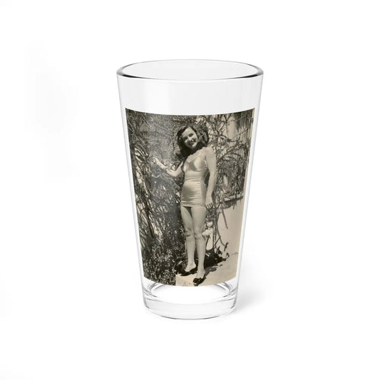 Ella Raines #47 (Vintage Female Icon) Pint Glass 16oz-16oz-Go Mug Yourself