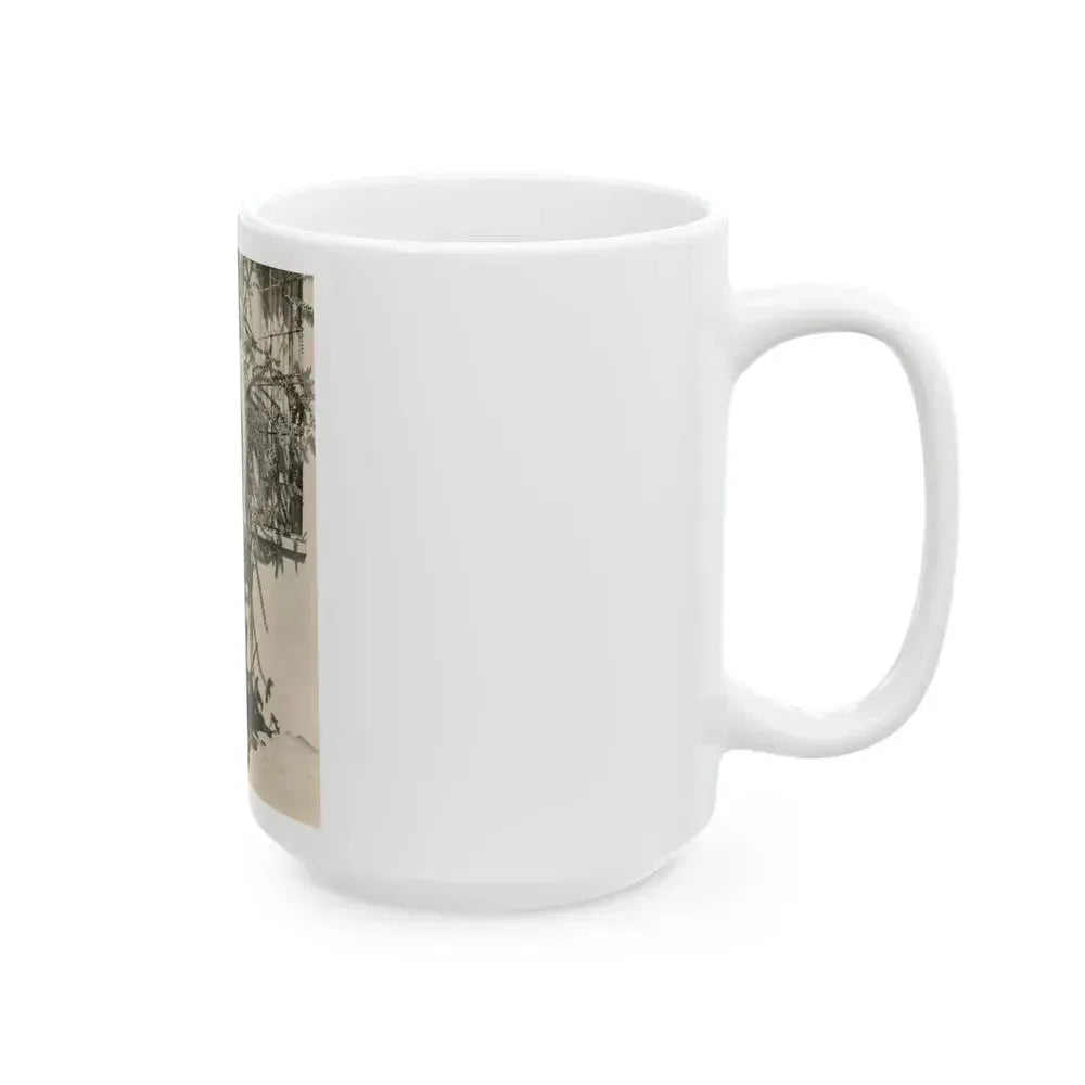 Ella Raines #47 (Vintage Female Icon) White Coffee Mug - Go Mug Yourself