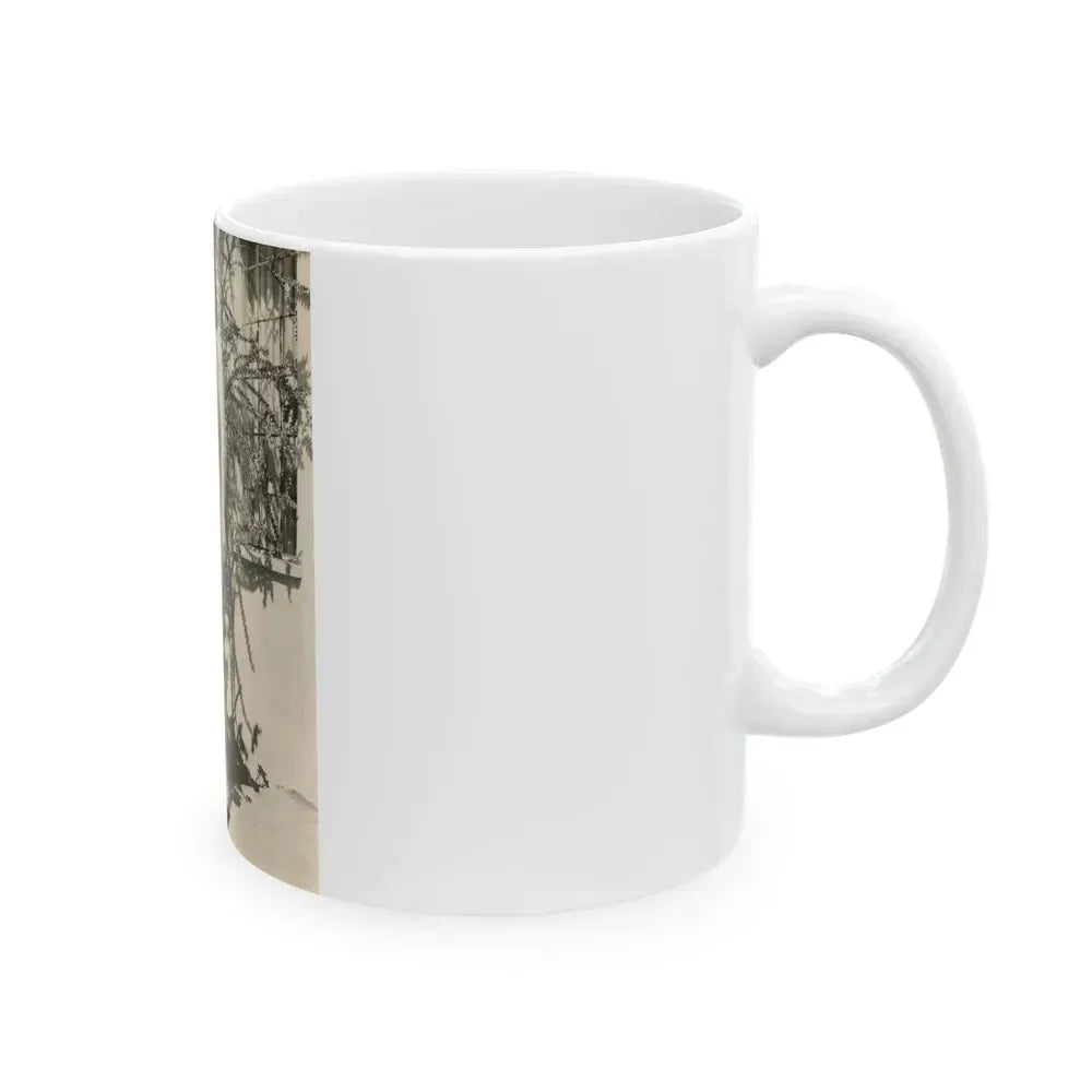 Ella Raines #47 (Vintage Female Icon) White Coffee Mug - Go Mug Yourself