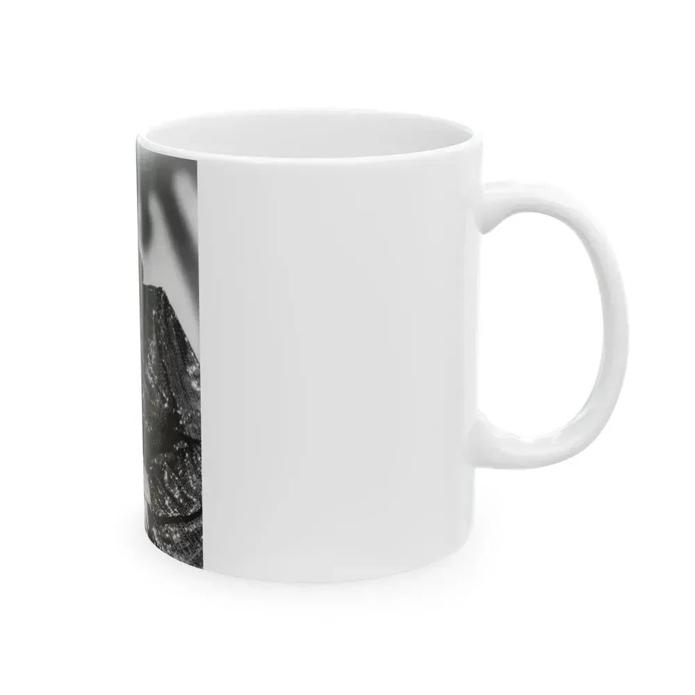 Ella Raines #72 (Vintage Female Icon) White Coffee Mug - Go Mug Yourself
