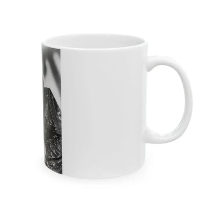 Ella Raines #72 (Vintage Female Icon) White Coffee Mug - Go Mug Yourself