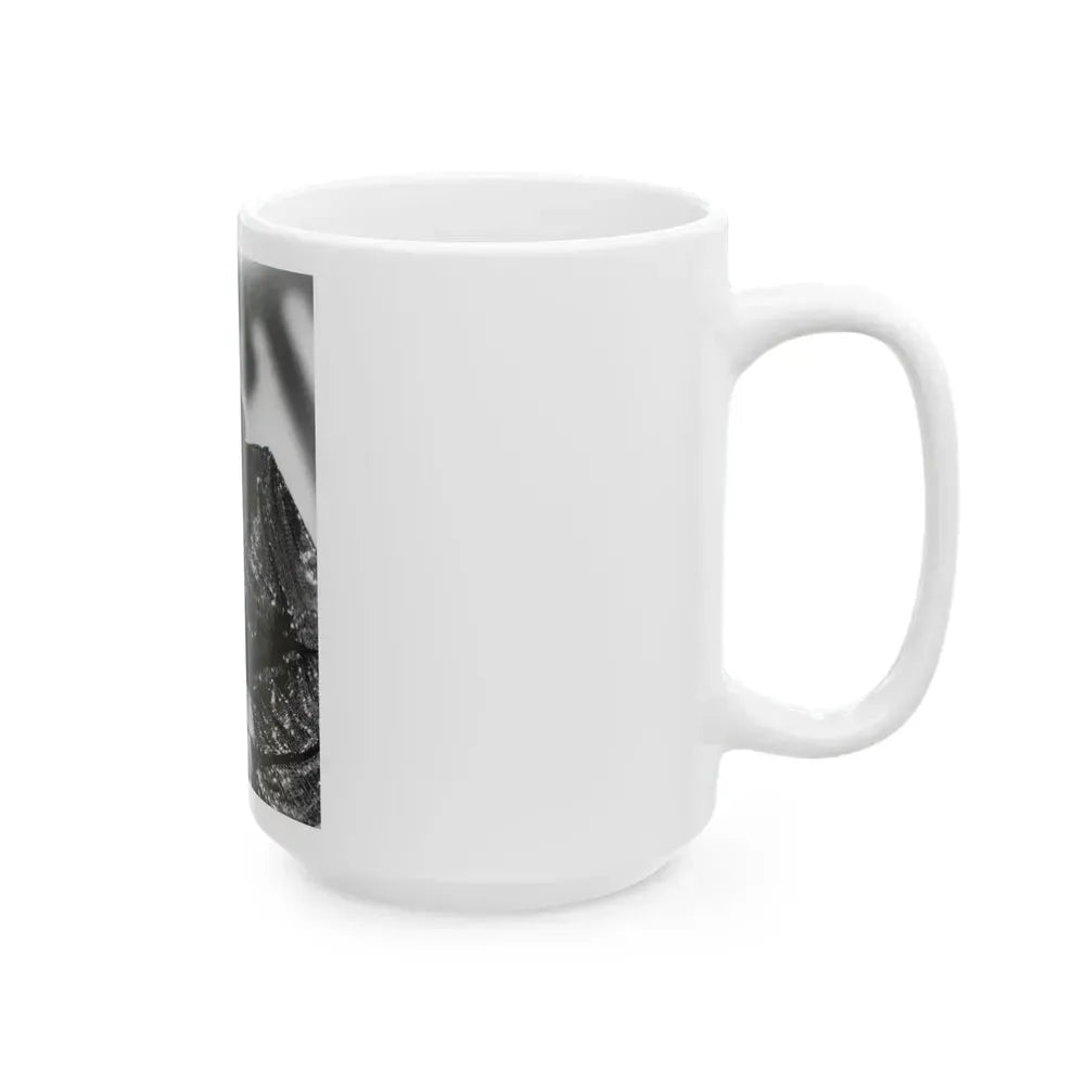 Ella Raines #72 (Vintage Female Icon) White Coffee Mug - Go Mug Yourself