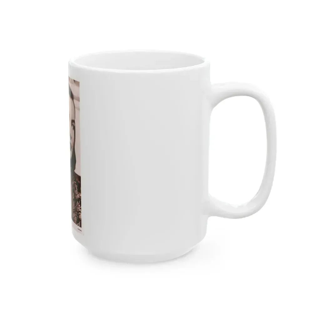 Ella Raines #85 (Vintage Female Icon) White Coffee Mug - Go Mug Yourself