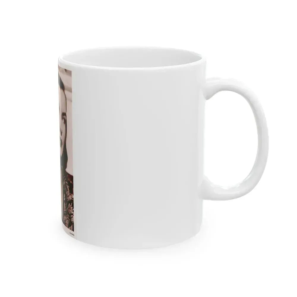Ella Raines #85 (Vintage Female Icon) White Coffee Mug - Go Mug Yourself
