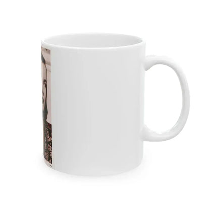 Ella Raines #85 (Vintage Female Icon) White Coffee Mug - Go Mug Yourself