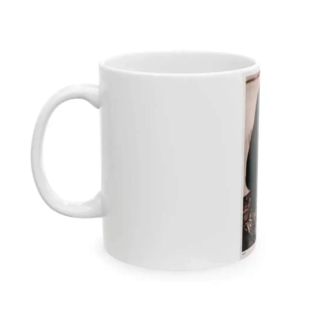 Ella Raines #85 (Vintage Female Icon) White Coffee Mug - Go Mug Yourself