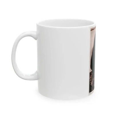 Ella Raines #85 (Vintage Female Icon) White Coffee Mug - Go Mug Yourself