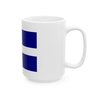 Ellas flag 1 (Greece) White Coffee Mug - Go Mug Yourself