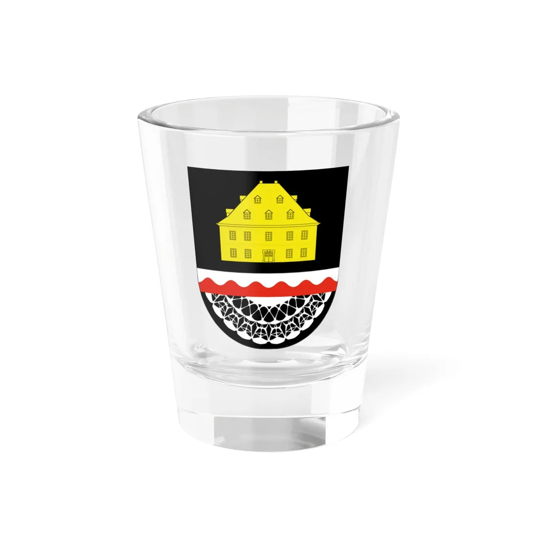 Ellefeld Wappen (Germany) (Coat of Arms) Shot Glass 1.5oz 1.5oz - Go Mug Yourself