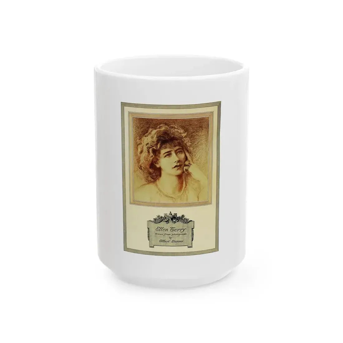 Ellen Gerry, McClure's Magazine, February 1908-02 - White Coffee Mug 15oz - Go Mug Yourself