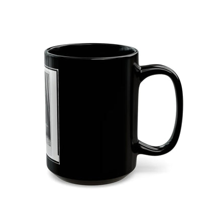 Elliott( ), Union Officer, Full-Length Portrait, Standing, Holding Sword In Left Hand, Facing Front (U.S. Civil War) Black Coffee Mug-Go Mug Yourself