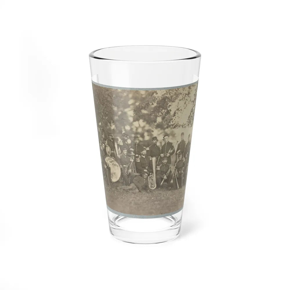 Elmira Cornet Band, Thirty-Third Regiment, Of The New York State Volunteers, July 1861 (U.S. Civil War) Pint Glass 16oz-16oz-Go Mug Yourself