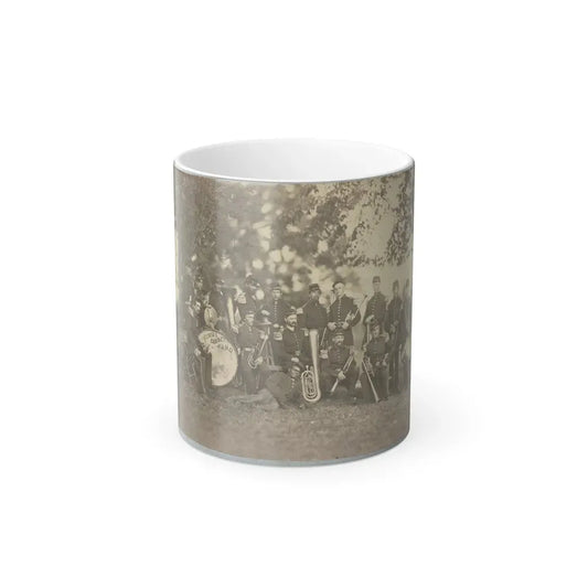 Elmira Cornet Band,  Thirty-Third Regiment, of the New York State Volunteers, July 1861 (U.S. Civil War) Color Changing Coffee Mug 11oz Default Title 11oz - Go Mug Yourself