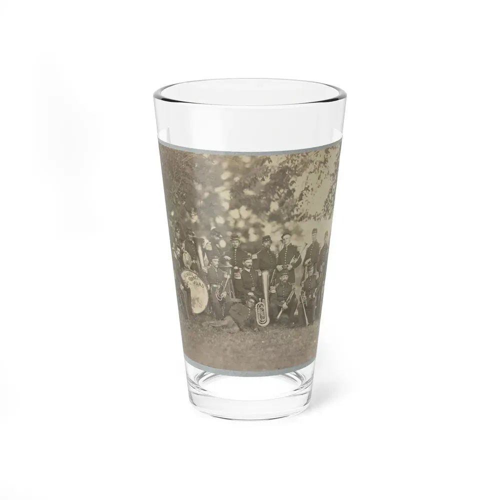 Elmira Cornet Band,  Thirty-Third Regiment, Of The New York State Volunteers, July 1861 (U.S. Civil War) Pint Glass 16oz 16oz - Go Mug Yourself