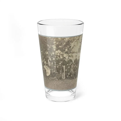 Elmira Cornet Band,  Thirty-Third Regiment, Of The New York State Volunteers, July 1861 (U.S. Civil War) Pint Glass 16oz 16oz - Go Mug Yourself