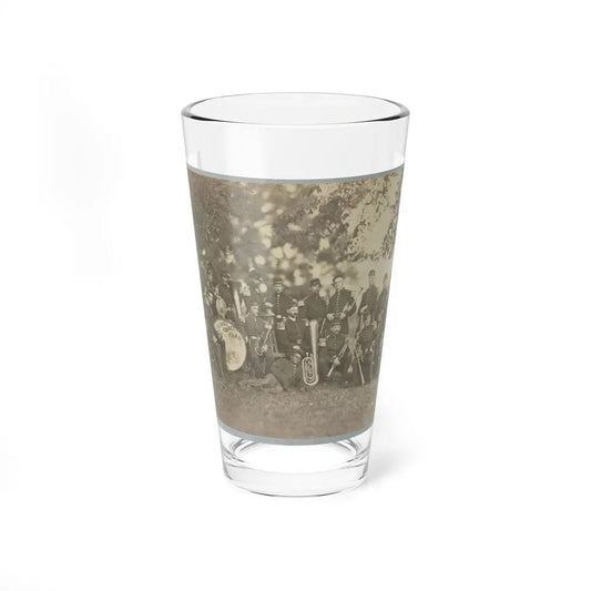Elmira Cornet Band,  Thirty-Third Regiment, Of The New York State Volunteers, July 1861 (U.S. Civil War) Pint Glass 16oz 16oz - Go Mug Yourself