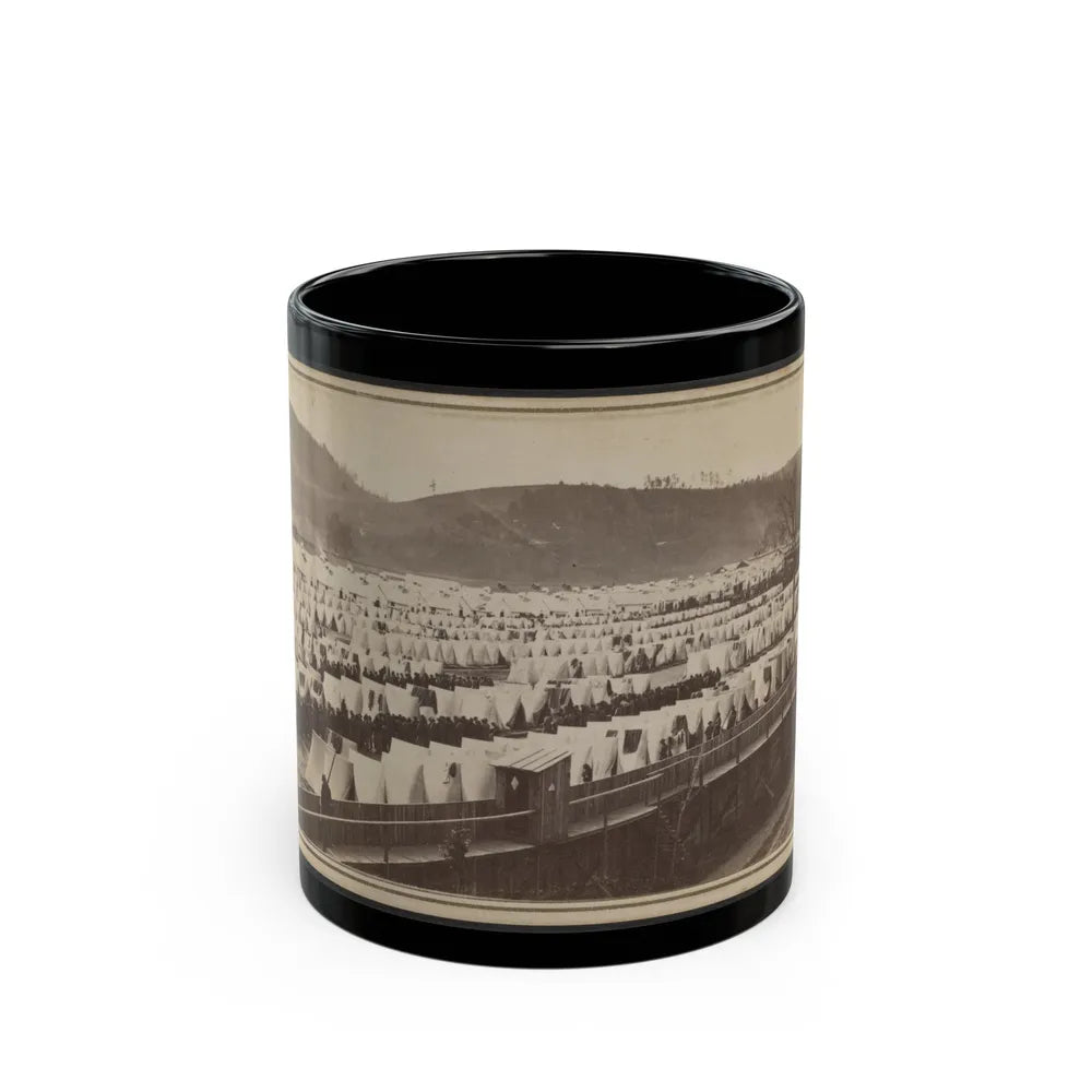 Elmira Prison, Elmira, New York (U.S. Civil War) Black Coffee Mug-11oz-Go Mug Yourself