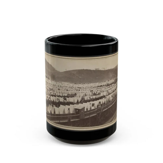 Elmira Prison, Elmira, New York (U.S. Civil War) Black Coffee Mug-15oz-Go Mug Yourself