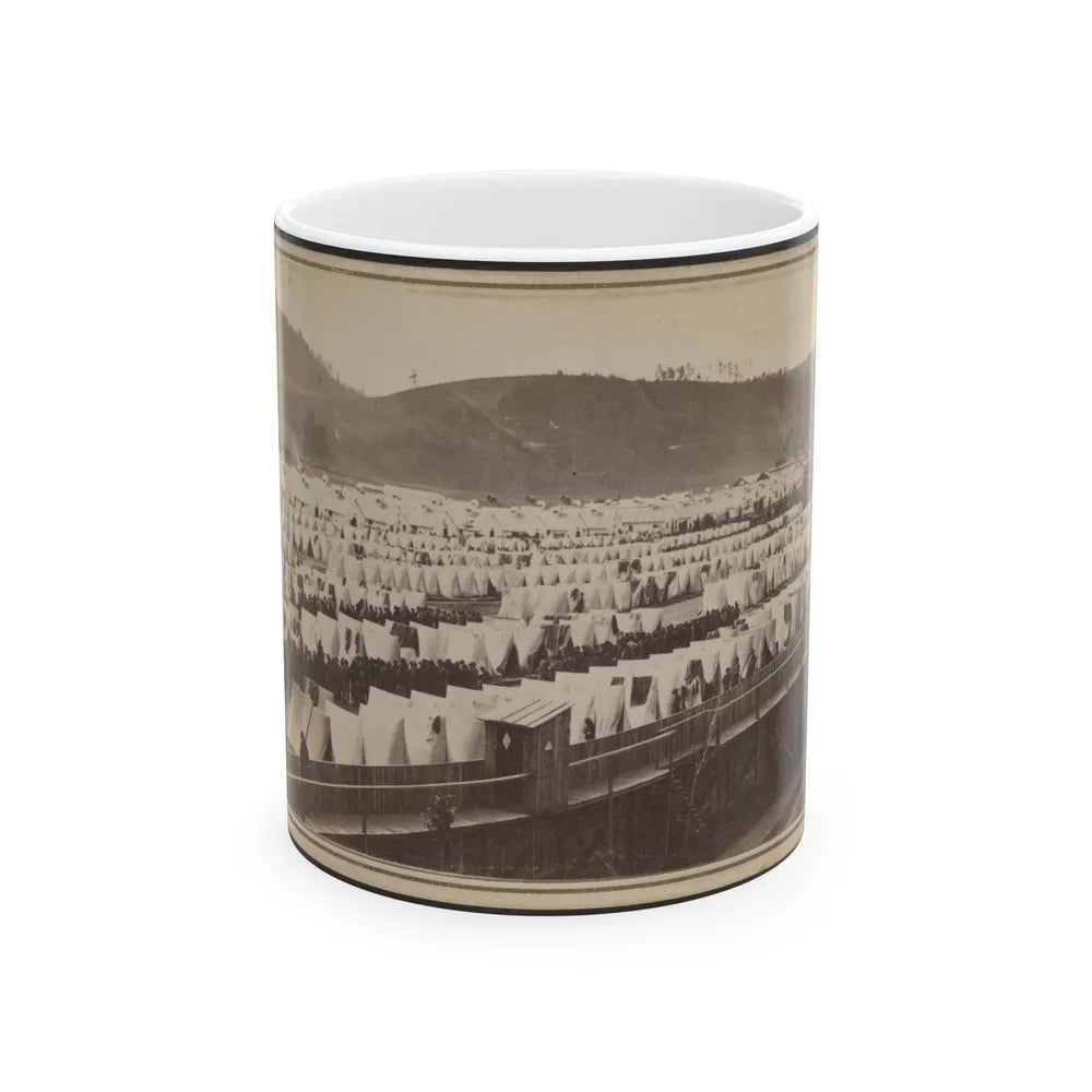 Elmira Prison, Elmira, New York (U.S. Civil War) White Coffee Mug-11oz-Go Mug Yourself