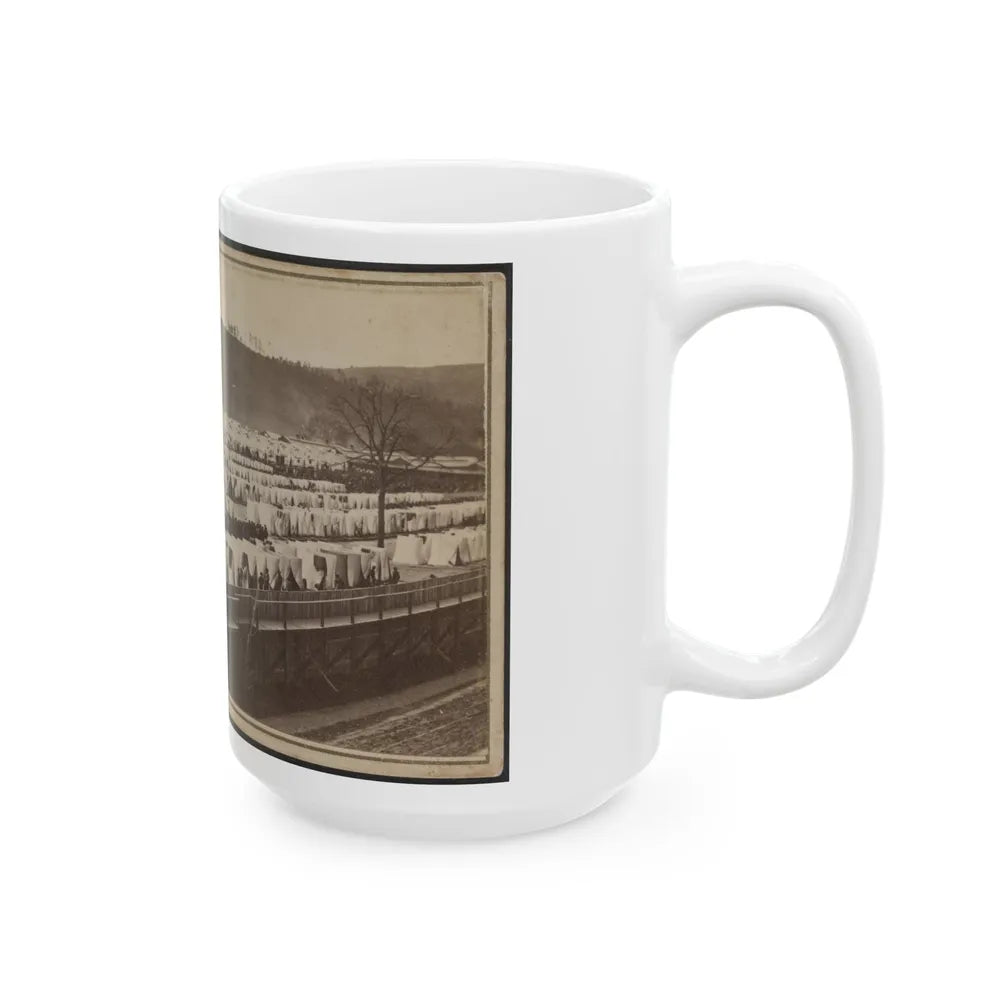 Elmira Prison, Elmira, New York (U.S. Civil War) White Coffee Mug-Go Mug Yourself